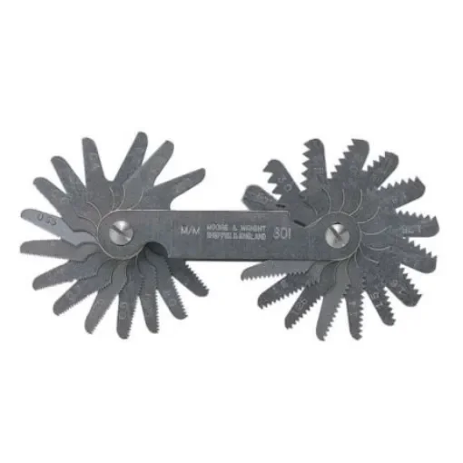 Moore & Wright, 22 Blades Thread Pitch Gauge, Metric thread type - 809 product image