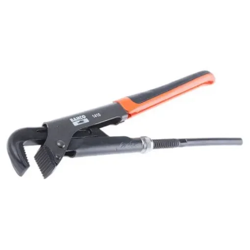 Bahco Pipe Wrench, 320.0 mm Overall, 1in Jaw Capacity, Plastic Handle - 1410 product image