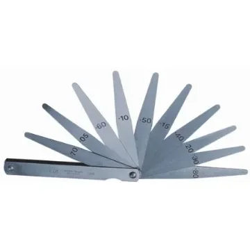 Moore & Wright 395M-20-A Hardened Steel Feeler Gauge, 20 Blades product image