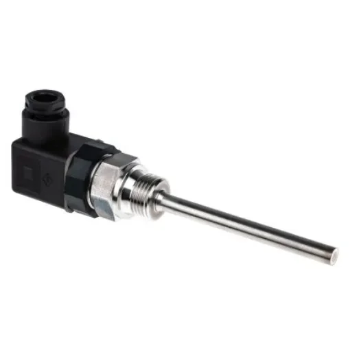 Jumo PT100 RTD Sensor, 8mm Dia, 100mm Long, 2 Wire, G1/2, Class B +270°C Max - 902044/20-380-1003-1-8-100-104-26/000 product image