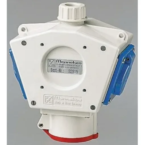MENNEKES Free Standing Industrial Power, Rated At 16A, 400 V - 92915 product image