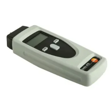 Testo Tachometer Best Accuracy ±0.02 % - Contact, Optical LCD 99999rpm - 0563 0470 product image