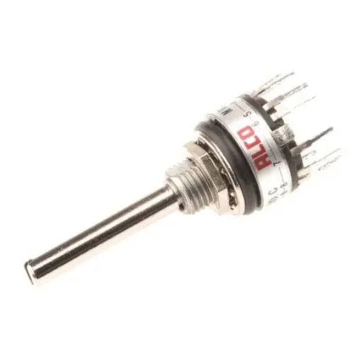 TE Connectivity, 12 Position SPST Rotary Switch, 400 mA @ 20 V, Through Hole - MRJE1-1204 product image