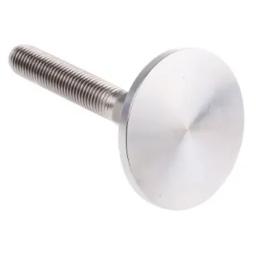 Nu-Tech Engineering M16 Stainless Steel Adjustable Foot, 2000kg Static Load Capacity 10° Tilt Angle - A080/016 product image