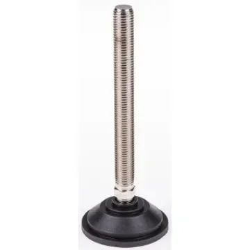 Nu-Tech Engineering M16 PA Reinforced Nylon Adjustable Foot, 1500kg Static Load Capacity 10° Tilt Angle - A090/001 product image