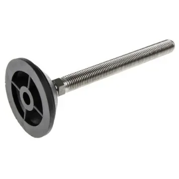 Nu-Tech Engineering M16 PA Reinforced Nylon Adjustable Foot, 1500kg Static Load Capacity 10° Tilt Angle - A095/001 product image