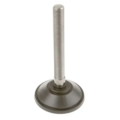 Nu-Tech Engineering M20 PA Reinforced Nylon Adjustable Foot, 2000kg Static Load Capacity 10° Tilt Angle - A095/003 product image