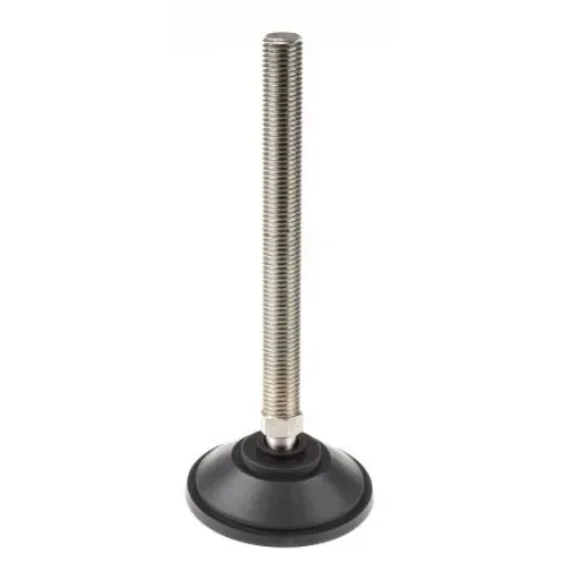 Nu-Tech Engineering M20 PA Reinforced Nylon Adjustable Foot, 2000kg Static Load Capacity 10° Tilt Angle - A095/002 product image