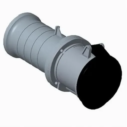 Amphenol Industrial, 2CMA1 IP44 Black 3P+E Industrial Power Socket, Rated At 63A, 500 V - 2CMA166852R1000 product image