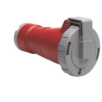 Amphenol Industrial, 2CMA1 IP67, IP69 Red 3P+N+E Industrial Power Socket, Rated At 16A, 415 V - 2CMA166572R1000 product image