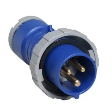 Amphenol Industrial, 2CMA1 IP67, IP69 Red 3P+E Industrial Power Plug, Rated At 16A, 415 V - 2CMA166476R1000 product image