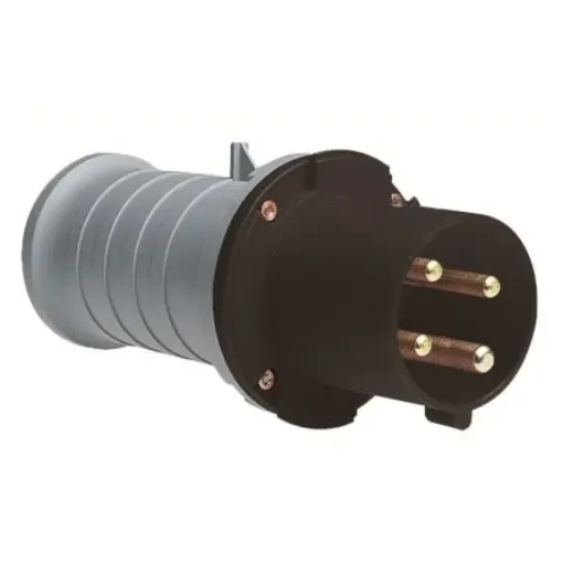 Amphenol Industrial, 2CMA1 IP44 Black 3P+E Industrial Power Plug, Rated At 63A, 500 V - 2CMA166754R1000 product image