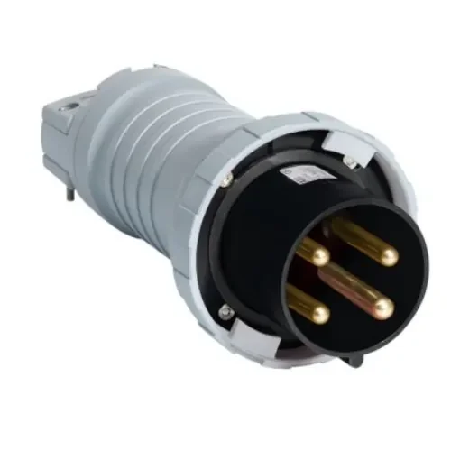 Amphenol Industrial, 2CMA1 IP67, IP69 Black 3P+E Industrial Power Plug, Rated At 63A, 500 V - 2CMA166788R1000 product image