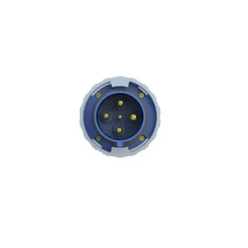 Amphenol Industrial, 2CMA1 IP67, IP69 Blue 3P+E Industrial Power Plug, Rated At 63A, 250 V - 2CMA166790R1000 product image