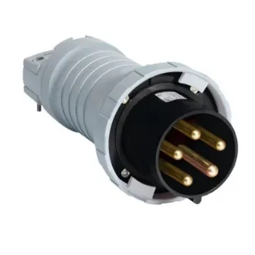 Amphenol Industrial, 2CMA1 IP67, IP69 Black 3P+N+E Industrial Power Plug, Rated At 125A, 500 V - 2CMA166830R1000 product image
