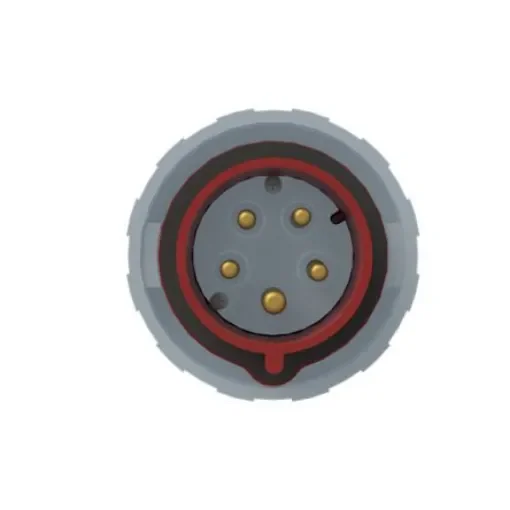 Amphenol Industrial, 2CMA1 IP67, IP69 Red 3P+N+E Industrial Power Plug, Rated At 32A, 415 V - 2CMA166524R1000 product image