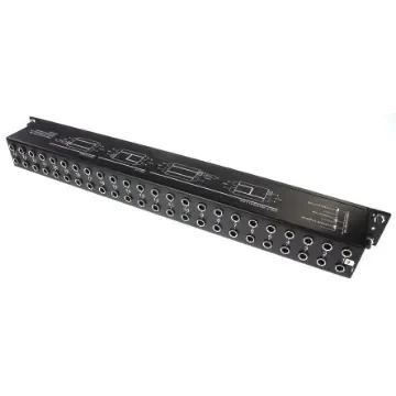 Jack Socket 48 Port Patch Panel, 1U Rack Height - NYS-SPP-L1 product image
