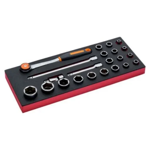 Bahco Tool Tray, inner Dimensions 445 x 181 x 50mm, W 181mm, L 445mm, H 50mm - FF1E2203 product image