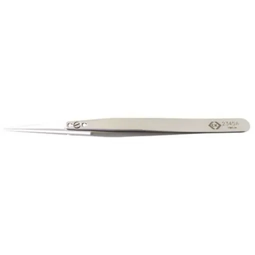 CK 140 mm, Stainless Steel; Zirconia Ceramic Tipped, Tweezers - T2345A product image