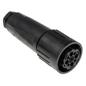 Amphenol Industrial Circular Connector, 8 + PE Contacts, Cable Mount, Socket, Female, IP65, Ecomate C16 Series - C016-10E008-0021 product image