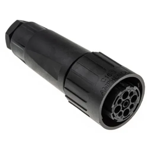 Amphenol Industrial Circular Connector, 8 + PE Contacts, Cable Mount, Socket, Female, IP65, Ecomate C16 Series - C016-10E008-0021 product image