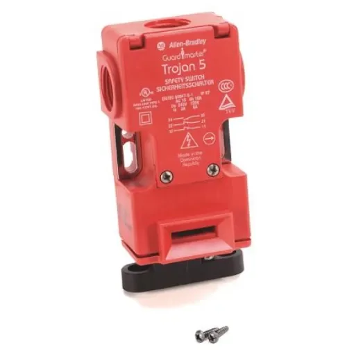 Allen Bradley Guardmaster 440K Safety Interlock Switch, 2NC/1NO, Keyed Actuator Included, Glass Filled PBT - 440K-T11205 product image