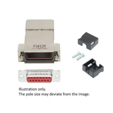 FCT from Molex, FCT Series D-Sub Connector Backshell For Use With D-Sub Connectors - FWH3A-25S-3649 / 1731140392 product image