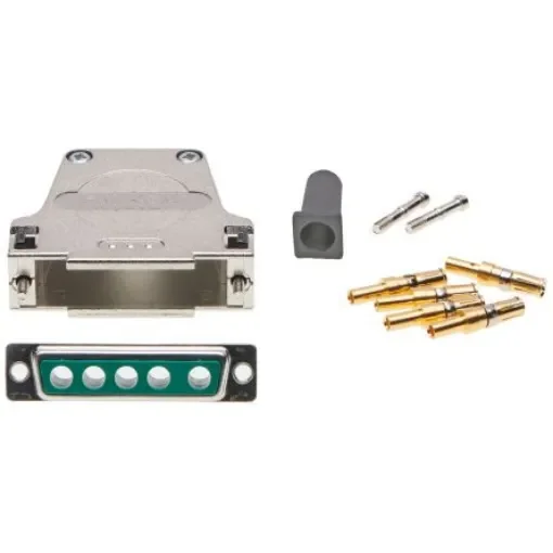 FCT from Molex, FCT Series D-Sub Connector Backshell For Use With D-Sub Connectors - FMK3G-5W5S-6197 / 1731140988 product image