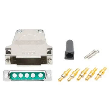 FCT from Molex, FCT Series D-Sub Connector Backshell For Use With D-Sub Connectors - FMK3G-5W5P-6198 / 1731140989 product image