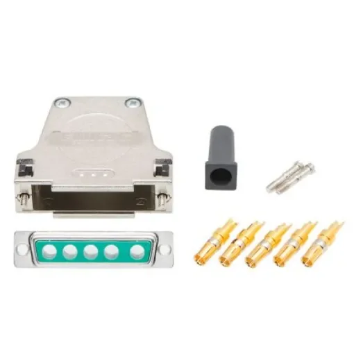 FCT from Molex, FCT Series D-Sub Connector Backshell For Use With D-Sub Connectors - FMK3G-5W5S-6198 / 1731140990 product image