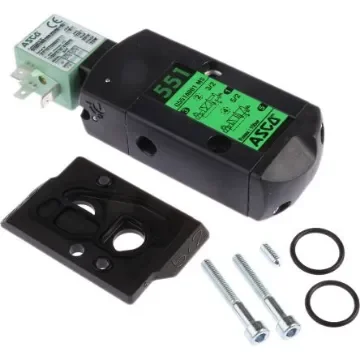 EMERSON – ASCO 3/2, 5/2 Pneumatic Solenoid Valve - Pilot/Spring G 1/4 551 Series 230V ac - SCG551A001MS 230V CA product image