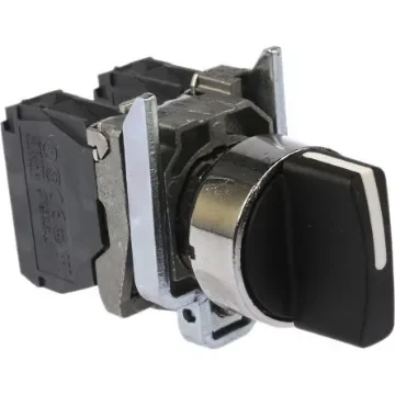 Schneider Electric Knob Selector Switch - (2NO) 22mm Cutout Diameter 3 Positions - XB4BD53 product image