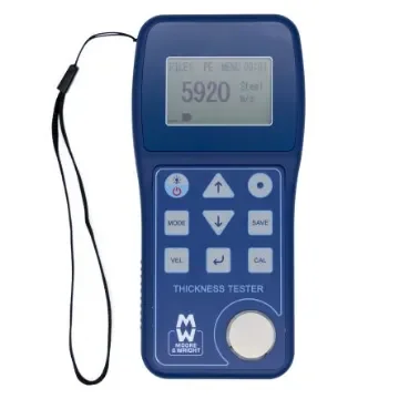 Moore & Wright MWT-2500 Thickness Gauge, 1mm - 300mm, 0.01 mm Resolution, Backlit LCD Display product image