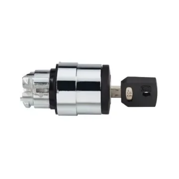 Schneider Electric Harmony XB4 2-position Key Switch Head, Spring Return from Left and Right, 22mm Cutout - ZB4BG6 product image