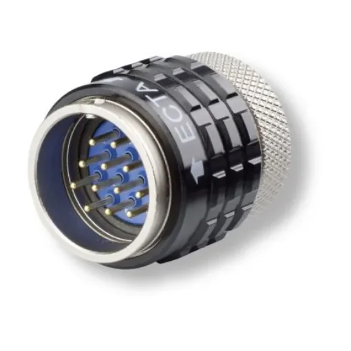 Amphenol Air LB Circular Connector, 3 Contacts, Panel Mount, Plug, Female, IP66, IP67, ECTA133 Series - 1332M003FZ product image