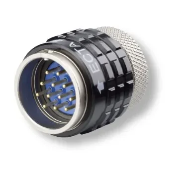 Amphenol Air LB Circular Connector, 6 Contacts, Cable Mount, Plug, Male, IP66, IP67, ECTA133 Series - 1332M006MS product image