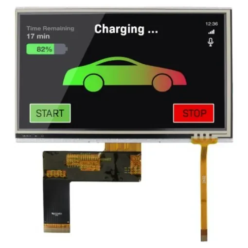 NEWHAVEN DISPLAY INTERNATIONAL NHD-7.0-800480AF-LSXP-T TFT LCD Display Module / Touch Screen, 7in WVGA, 800 x 480pixels product image
