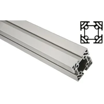 FlexLink Silver Aluminium Profile Strut, 64 x 64 mm, 11mm Groove, 3000mm Length, Series XC - XCBM 3X64 product image