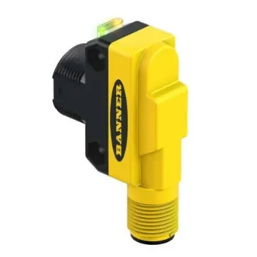 Banner Fixed Field Photoelectric Sensor, Rectangular Sensor, 100 mm Detection Range - QS18VP6FF100Q8-74211 product image