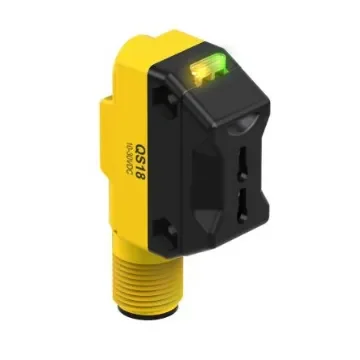 Banner Plastic fibre optic Photoelectric Sensor, Rectangular Sensor - QS18VP6FPQ8 product image