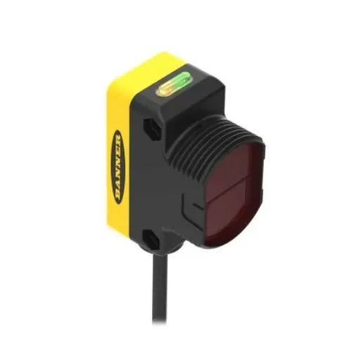 Banner Retroreflective Photoelectric Sensor, Rectangular Sensor, 8 m Detection Range - QS30LP product image