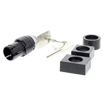 EAO IP65 (Front); IP40 (Rear) Key Switch, 5 A @ 250 V ac 2-Way - 61-9210.0,61-9220.0,61-9230.0,61-2201.0/D product image