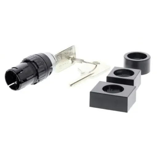 EAO IP65 (Front); IP40 (Rear) Key Switch, 5 A @ 250 V ac 2-Way - 61-9210.0,61-9220.0,61-9230.0,61-2201.0/D product image