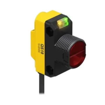 Banner Retroreflective Photoelectric Sensor, Rectangular Sensor, 10 m Detection Range - QS18VN6LLP product image