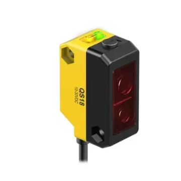 Banner Proximity Photoelectric Sensor, Rectangular Sensor, 100 mm Detection Range - QS18VP6AF100 product image