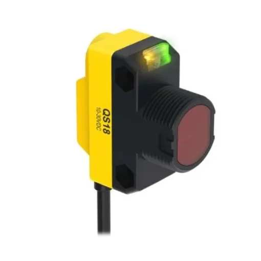 Banner Proximity Photoelectric Sensor, Rectangular Sensor, 250 mm Detection Range IO-LINK - QS18VP6AF250Q5 product image