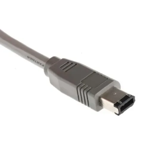 RS PRO Male Firewire to Male Firewire  Cable, Grey, 2m - 3319329 product image