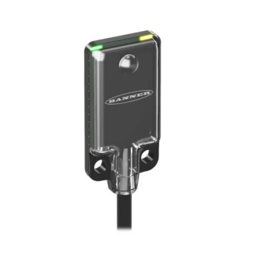 Banner Opposed Photoelectric Sensor, Rectangular Sensor, 3 m Detection Range - VS2AN5R product image