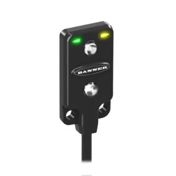 Banner Proximity Photoelectric Sensor, Rectangular Sensor, 15 mm Detection Range - VS2RP5CV15 product image