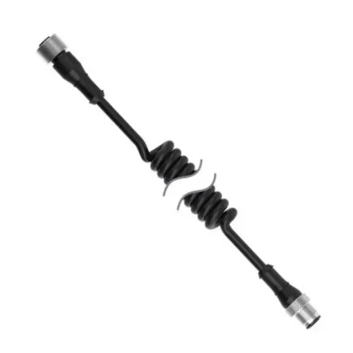 Banner Straight Female 4 way M12 to Straight Male 4 way M12 Cordset, 3.3m - MQDEC-403.3M-PUR-C product image